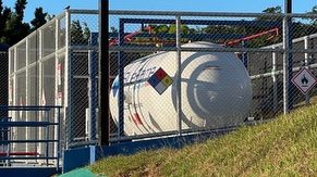 LPG storage tank